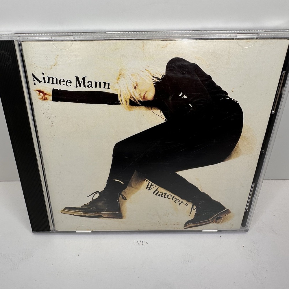 Aimee Mann Whatever (1993) Rare Imago Records First Edition Pressing Sample CD